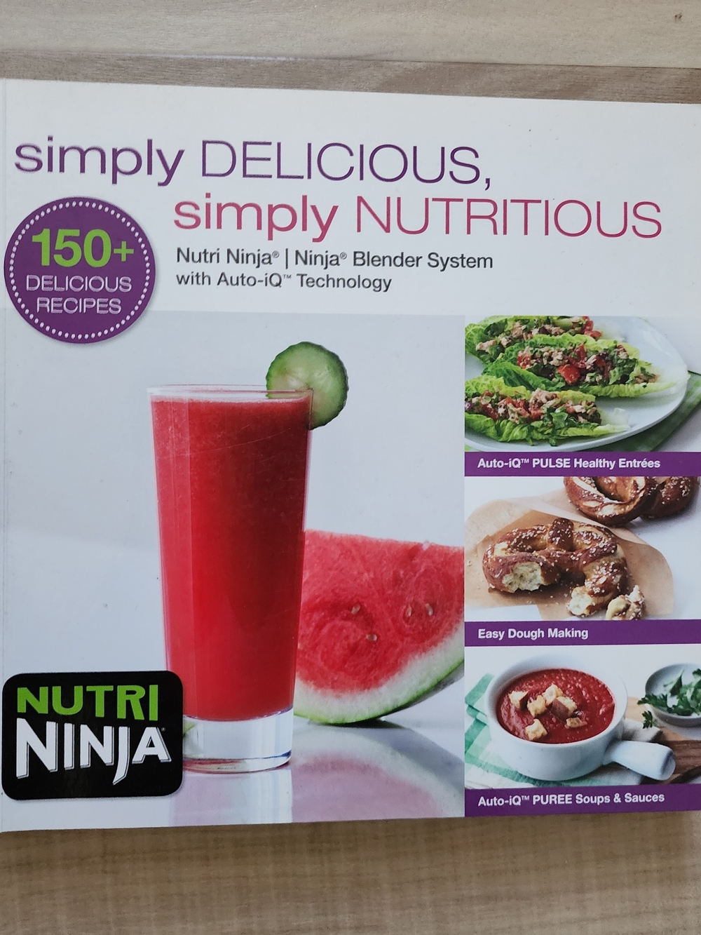 Nutri Ninja Blender System Recipe Book Nutritious Cookbook